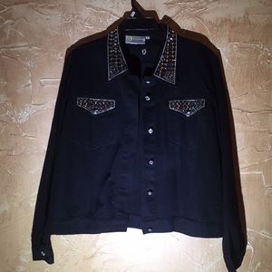 Christine Alexander Black Jacket Large